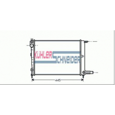 1506801 KUHLER SCHNEIDER Радиатор, охлаждение двигател