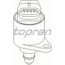 721 482 TOPRAN Поворотная заслонка, подвод воздуха
