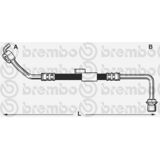 T 24 010 BREMBO Тормозной шланг