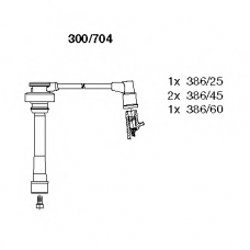 300/704 BREMI Комплект проводов зажигания