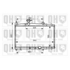 QER2517 QUINTON HAZELL Радиатор, охлаждение двигателя