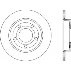 BDR2024.10 OPEN PARTS Тормозной диск