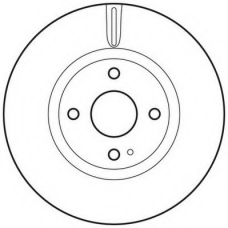 562834JC JURID Тормозной диск