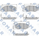 FO 911681 FOMAR ROULUNDS Комплект тормозных колодок, дисковый тормоз