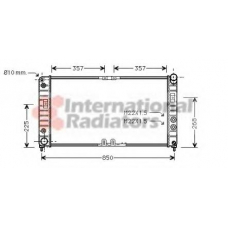 37002286 VAN WEZEL Радиатор, охлаждение двигателя