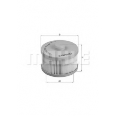 KX 266D KNECHT Топливный фильтр