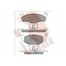 RB1178 R BRAKE Комплект тормозных колодок, дисковый тормоз