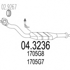 04.3236 MTS Катализатор