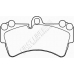 FBP3614 FIRST LINE Комплект тормозных колодок, дисковый тормоз