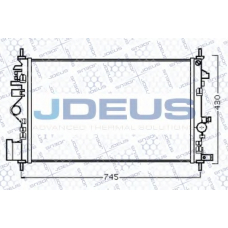 020M70 JDEUS Радиатор, охлаждение двигателя