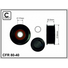 80-40 CAFFARO Паразитный / ведущий ролик, поликлиновой ремень
