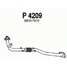 P4209 FENNO Труба выхлопного газа