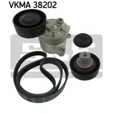 VKMA 38202 SKF Поликлиновой ременный комплект