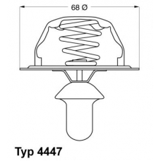 4447.85D WAHLER Термостат, охлаждающая жидкость