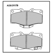 ADB31179 Allied Nippon Тормозные колодки
