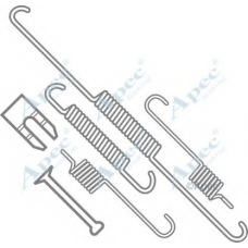 KIT638 APEC Комплектующие, тормозная колодка