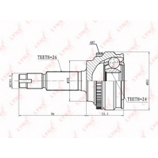 CO-7520A LYNX Шрус