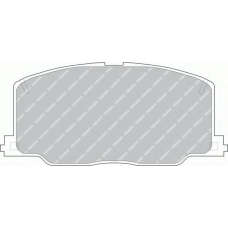 FDB602 FERODO Комплект тормозных колодок, дисковый тормоз
