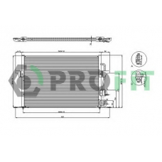 PR 2533C1 PROFIT Конденсатор, кондиционер