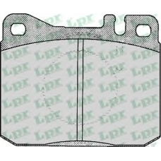 05P141 LPR Комплект тормозных колодок, дисковый тормоз