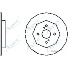 DSK2525 APEC Тормозной диск