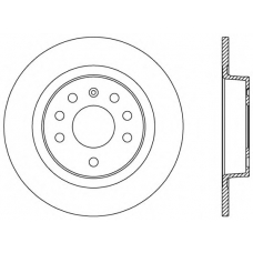 BDR2575.10 OPEN PARTS Тормозной диск