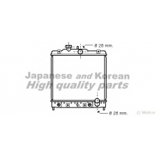 H554-06 ASHUKI Радиатор, охлаждение двигателя