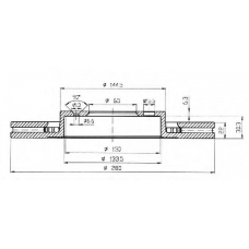 BDC4668 QUINTON HAZELL Тормозной диск