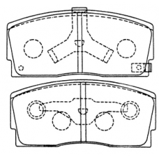 PN-6214 JNBK Колодки тормозные