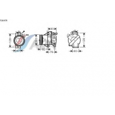 TOK479 AVA Компрессор, кондиционер