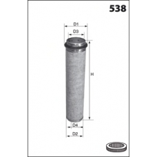 FA3435 MECAFILTER Фильтр добавочного воздуха