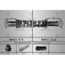 8605 Malo Тормозной шланг