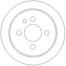 AC2596D AC Delco Тормозной диск