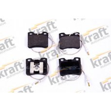 6005970 KRAFT AUTOMOTIVE Комплект тормозных колодок, дисковый тормоз