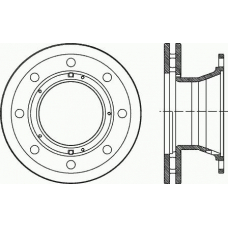 DSX1106.20 ROADHOUSE Тормозной диск