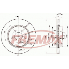 BD-4210 FREMAX Тормозной диск