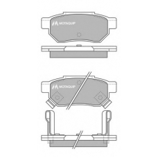 LVXL533 MOTAQUIP Комплект тормозных колодок, дисковый тормоз