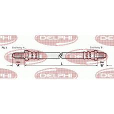 LH1734 DELPHI Тормозной шланг