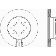 BDA2056.20 OPEN PARTS Тормозной диск