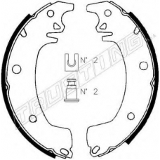 088.206 TRUSTING Комплект тормозных колодок