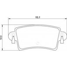 363700201246 MAGNETI MARELLI Комплект тормозных колодок, дисковый тормоз