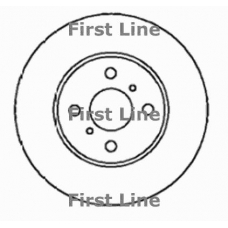 FBD810 FIRST LINE Тормозной диск