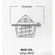 8620 10592 TRISCAN Термостат, охлаждающая жидкость