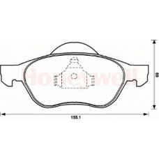 573017S STOP Комплект тормозных колодок, дисковый тормоз