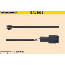 BAV1003 BARUM Сигнализатор, износ тормозных колодок