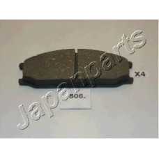 PA-506AF JAPANPARTS Комплект тормозных колодок, дисковый тормоз