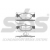 1501221017 S.b.s. Комплект тормозных колодок, дисковый тормоз