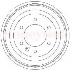 329300B BENDIX Тормозной барабан