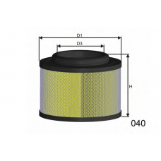 R436 MISFAT Воздушный фильтр