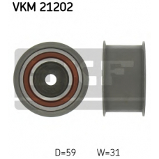 VKM 21202 SKF Паразитный / ведущий ролик, зубчатый ремень